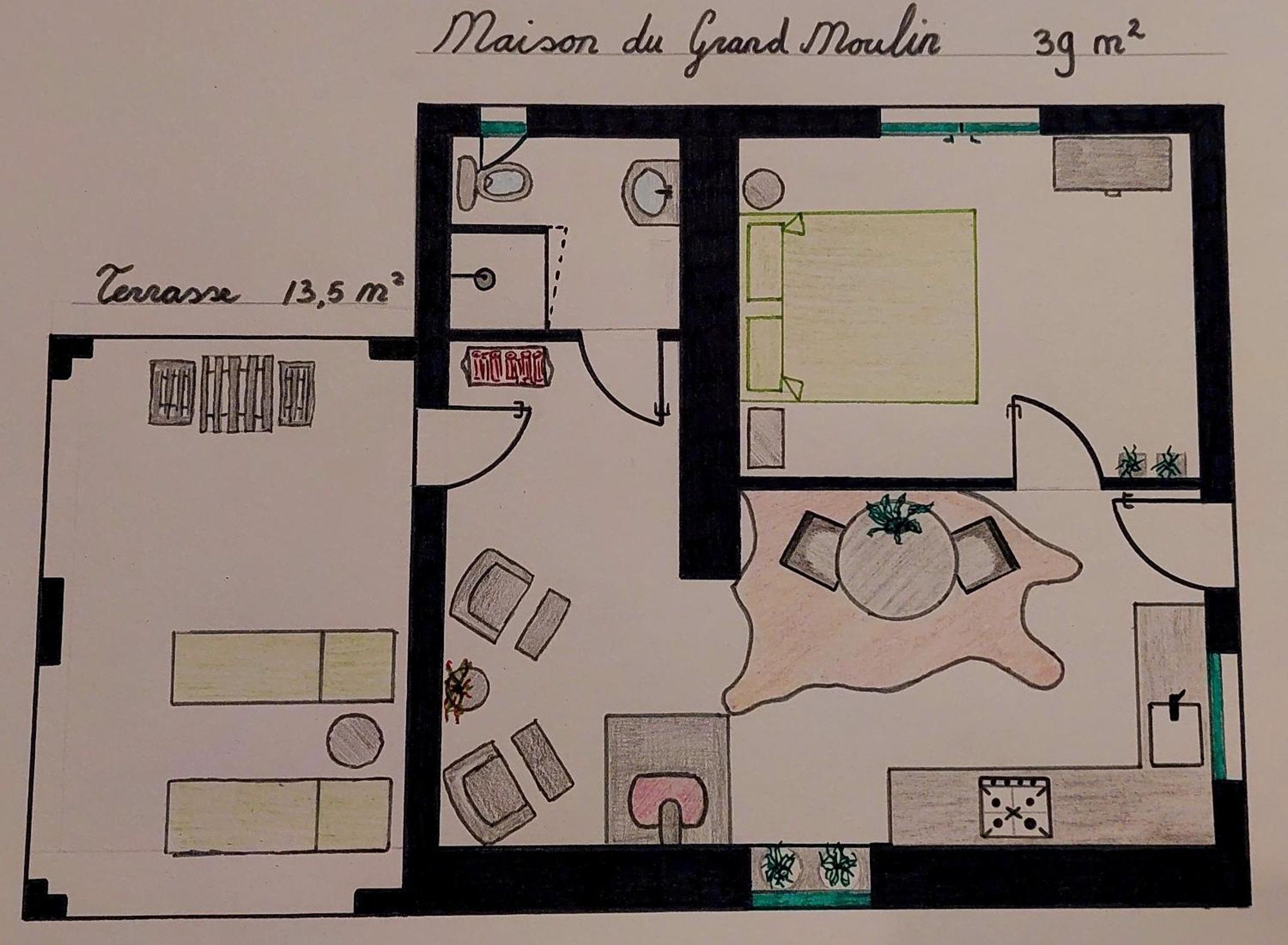 Maison Du Grand Moulin Saint-Aubin-en-Charollais Ngoại thất bức ảnh